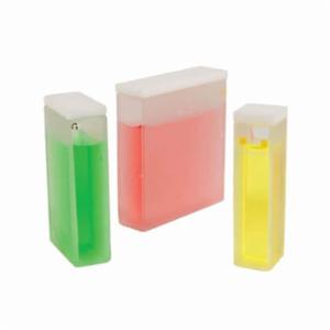 Cole-Parmer Glass Cuvette, Visible, Up to 7 mL, 20 mm Path; 1/EA-83070-40