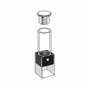 Cole-Parmer Glass Cuvette, Visible, 2.0 to 3.5 mL, 10 mm Path; 1/EA-99610-30