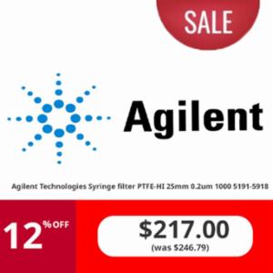 Agilent Technologies Syringe filter PTFE-HI 25mm 0.2um 1000 5191-5918