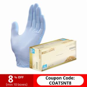 Mun Global GloveOn COATS Nitrile Examination Glove Large Non Sterile Standard Cuff 200 EA  CTS121LL_BOX