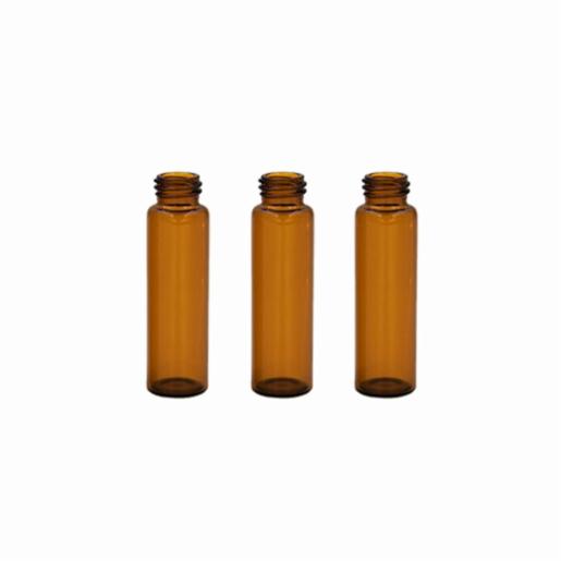 Aijiren 12mL Amber Screw Vials, 15-425 Thread, 100pk V1237