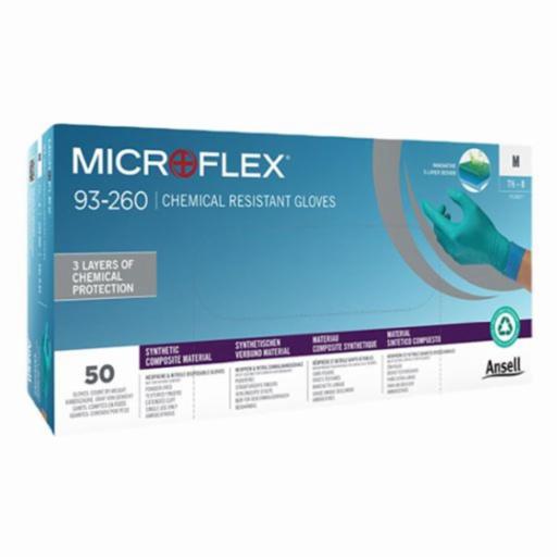 Ansell Glove Microflex Nitrile/Neoprene Small 6.5-7, 50 Items ANSE93-260-S