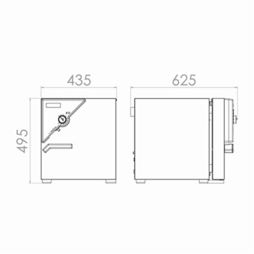 Binder Series BD Classic.Line - Standard-Incubators with natural convection BD 23 9010-0187