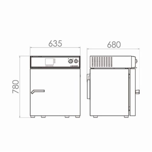 Binder Series M Classic.Line - Drying and heating chambers with forced convection and advanced program functions M 53 9010-0201