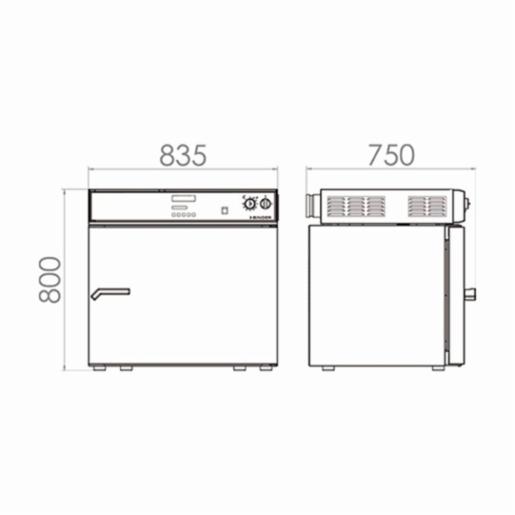 Binder Series FDL - Safety drying chambers for limited quantities of solvent FDL 115 9010-0292