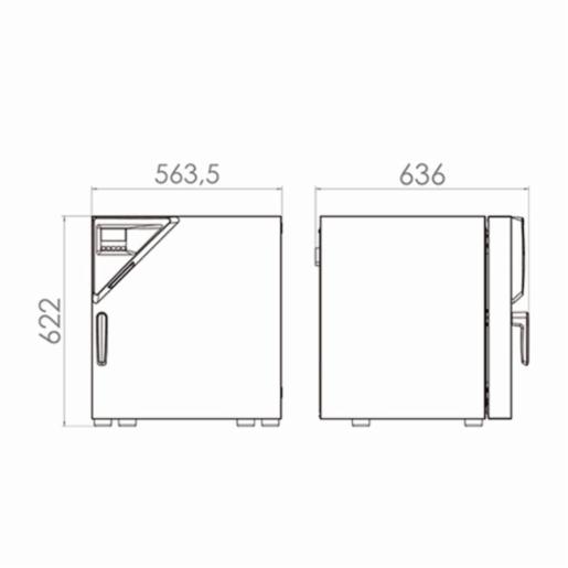 Binder Series FED Avantgarde.Line - Drying and heating chambers with forced convection and enhanced timer functions FED 56 9010-0295