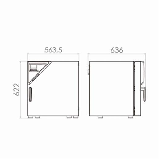 Binder Series FD Avantgarde.Line - Drying and heating chambers with forced convection FD 56 9010-0303