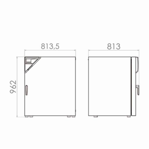 Binder Series FD Avantgarde.Line - Drying and heating chambers with forced convection FD 260 230V 9010-0309