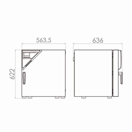 Binder Series BD Avantgarde.Line - Standard-Incubators with natural convection BD 56 9010-0323