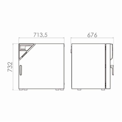 Binder Series BD Avantgarde.Line - Standard-Incubators with natural convection BD 115 9010-0325