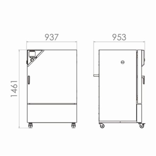 Binder Series KB - Cooling incubators with compressor technology KB 240 9020-0202