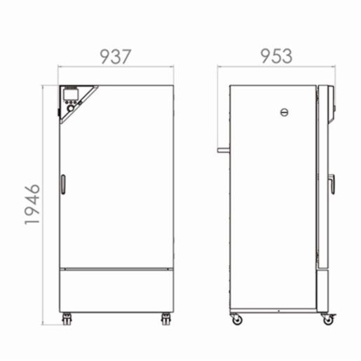 Binder Series KB - Cooling incubators with compressor technology KB 400 9020-0203