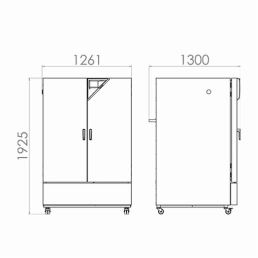 Binder Series KBF - Constant climate chambers with large temperature / humidity range KBF 1020 230V  9020-0326