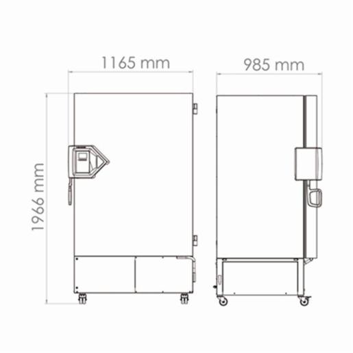 Binder Series UF V - Ultra low temperature freezers with climate-neutral refrigerants UF V 700