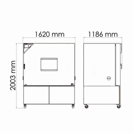 Binder Series MK - Dynamic climate chambers for rapid temperature changes MK 720 480V-C 9020-0356