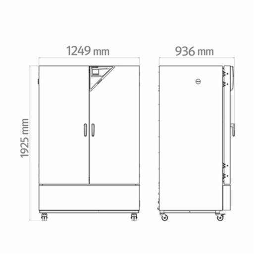 Binder Series KBF-S Solid.Line - Constant climate chambers with large temperature / humidity range 9020-0368 KBF-S 720