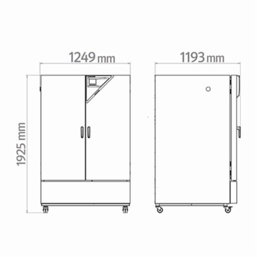 Binder Series KBF-S Solid.Line - Constant climate chambers with large temperature / humidity range KBF-S 1020 230V  9020-0372