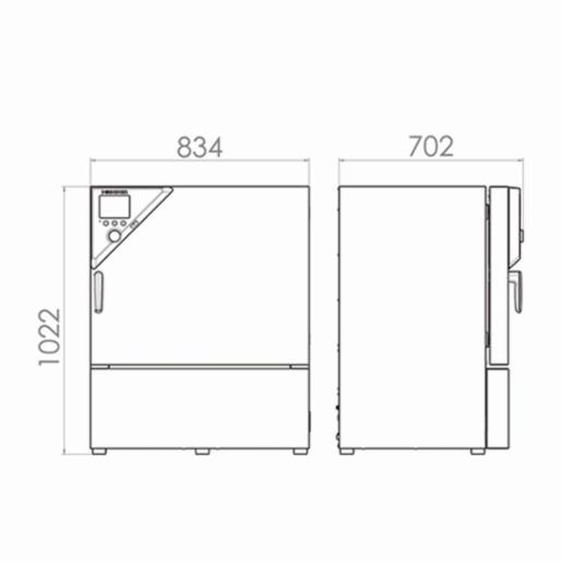 Binder Series KB - Cooling incubators with compressor technology KB 115 9020-0397