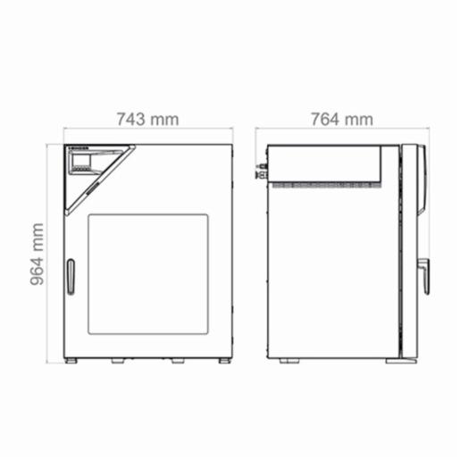 Binder Series VD - Vacuum drying chambers for non-flammable solvents VD 115 9630-0003