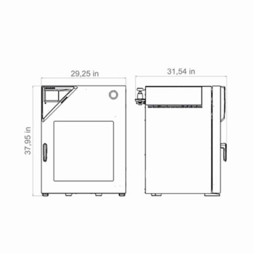 Binder Series VDL - Vacuum drying chambers for flammable solvents VDL 115 9630-0011