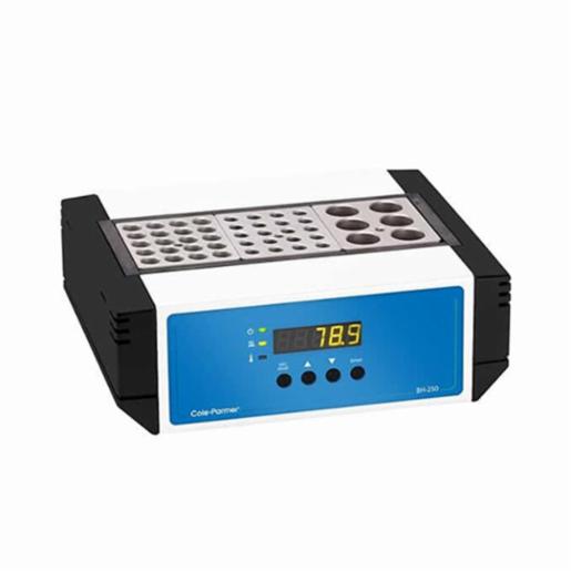 Cole-Parmer BH-250D-3-HT-RS Dry Digital Block Heater, Triple Insert, RS-232 output, 230V 36620-16