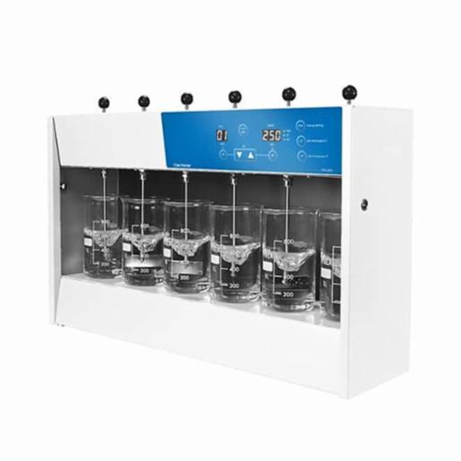 Cole-Parmer FJT-200D-6 Flocculation Jar Tester, 6-place 230V 99551-05