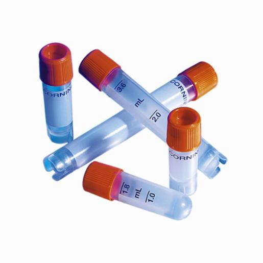 Corning Vial Cryogenic 2ml External, Round Bottom, 500 Items CORN430661 ...