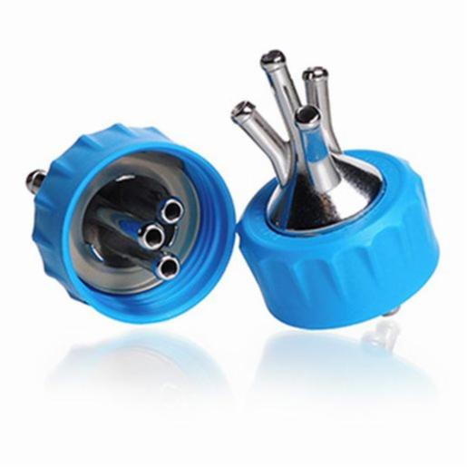 DWK Connection Cap Gl45 Pp Screw Cap, 4 Port, ss, 1 Item SCOT292612907