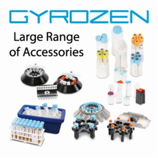 Gyrozen Adaptor 5 X 50ml Conical GYROGAM-C50-5(750)