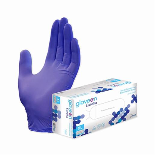 Mun Global GloveOn Eureka Nitrile Examination Glove Small Non Sterile Standard Cuff 300 EA  NTR61SS_BOX